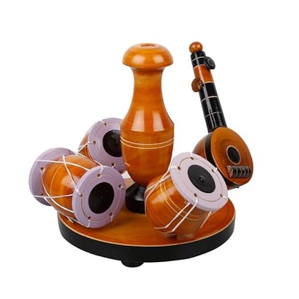 PALJJI HANDICRAFTS Handcrafted Traditions of South India Wooden Tabla