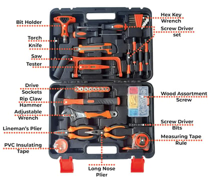 145-9, 145 Piece Socket Wrench Auto Repair Tool Combination Package Mixed Tool Set Hand Tool
