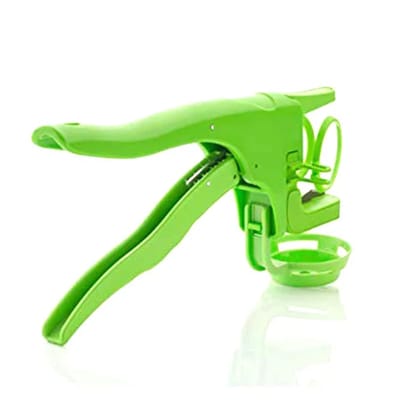 109 Plastic Handheld Egg Cracker with Separator DeoDap 109 Plastic Handheld Egg Cracker