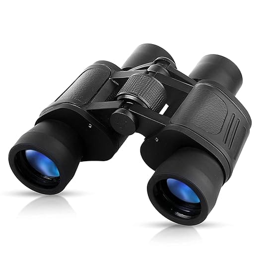 Professional HD Binoculars for Adults - 12x50 Compact Binoculars with FMC BAK4 Prism, Waterproof Fogproof Binoculars for Bird Watching, Travel, Hunting, Sports, Concerts