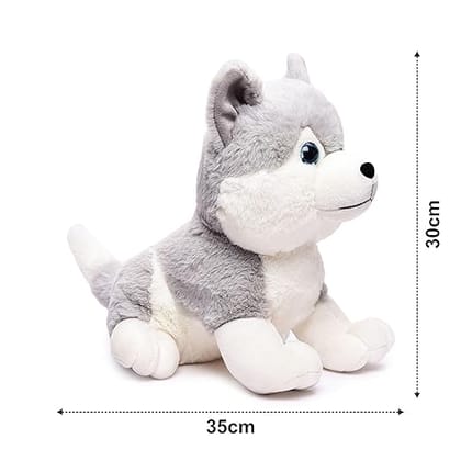 Dog Stuffed Animal Puppy Soft Toy, Adorable Gifts for Kids and Adult, Glitter Eyes Soft Toy,