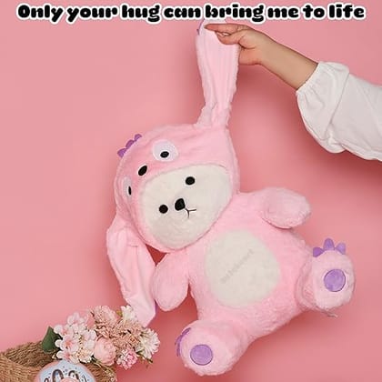Pink Teddy Bear Gift - Premium Soft Toys for Girlfriend Gift, Cute Teddy for Girls, Gift Items for Women, Birthday Gift for Sister, Soft Toys for Baby Girl, Plushies Gift for Girls
