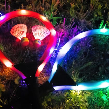 Led Badminton Set For Playing Purposes Of Kids And Children’s. Led Badminton Set For Playing Purposes Of Kids And Children’s.