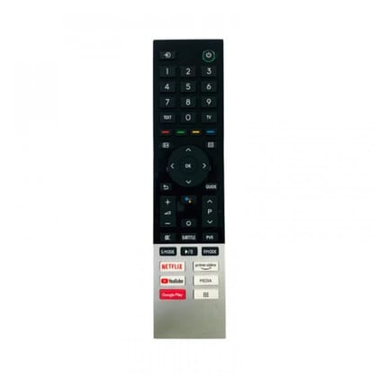 Generic Remote No. 1231 (with Voice) with Netflix, YouTube, Prime Video Function, Compatible for Toshiba Smart TV LCD/LED Remote Control (Exactly Same Remote Will Only Work)