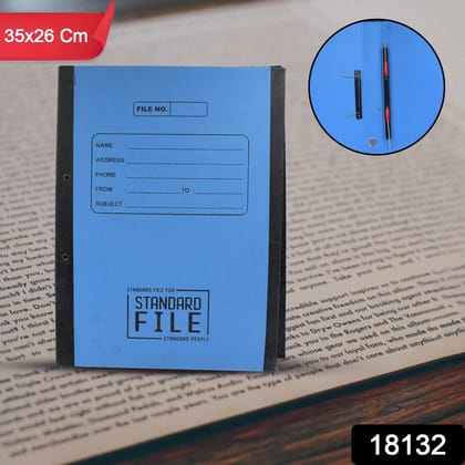 Standard file plastic clip, File Folder Paper Holder Documents File (35×26 Cm / 1 Pc / MOQ :- 4 Pc)