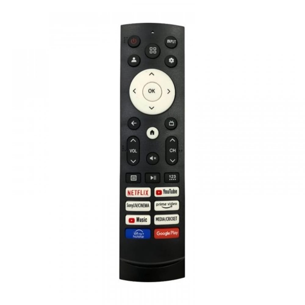 Generic Remote No. 1256 (No Voice), Compatible for Hisense Smart TV LCD/LED Remote Control (Exactly Same Remote Will Only Work)