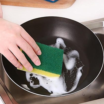 Microfiber Kitchen Cleaning Set - 6-Piece Sponge & Scouring Pad Collection Microfiber Kitchen Cleaning Set - 6-Piece Sponge & Scouring Pad Collection