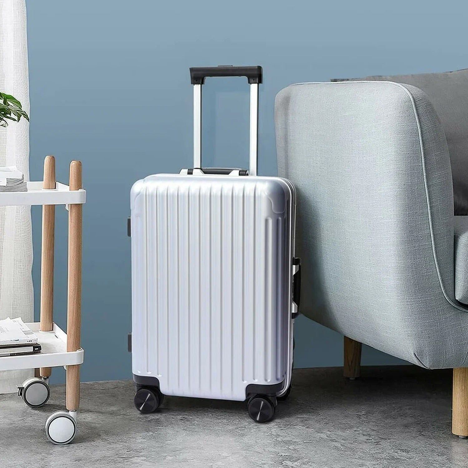 Trolley Bag for Men & Women, Multi Color, Set of 2 (Big & Small)
