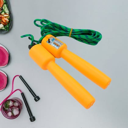 Jump Rope Electronic Counting Skipping Rope Adjustable Jumping Rope for Men, Women and Children,Fitness Jump Rope for Aerobic Exercise Like Speed Training, Endurance Training and Fitness Gym (2.5Mtr) Jump Rope Electronic Counting Skipping Rope Adjustable Jumping Rope for Men, Women and Children,Fitness Jump Rope for Aerobic Exercise Like Speed Training, Endurance Training and Fitness Gym (2.5Mtr)