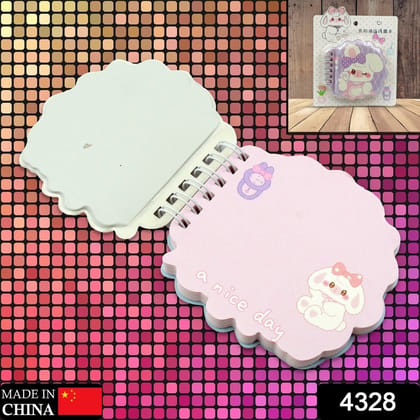 Cartoon Diary Personal Diary Printed Fancy page Diary Multi Shape Cartoon Diary (Unique Mini Diary, Pocket Size Diary , Travel Diary , Notebook ) (1 Pc)