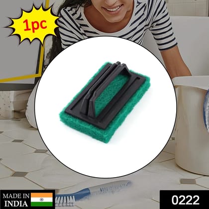 Handle Scrubber Brush widely used by all types of peoples for washing utensils and stuffs in all kinds of bathroom and kitchen places etc.