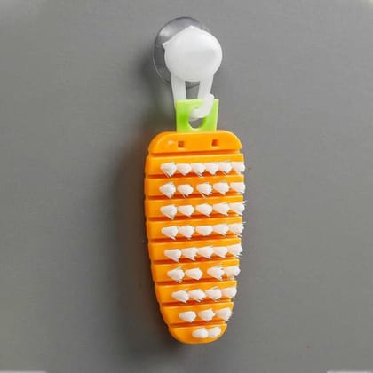 Vegetable Scrubbing Brush, Vegetable Scrubber Non‑Toxic Fruit Brush Carrot Shape Vegetable Brush for Potato for Vegetable Vegetable Scrubbing Brush, Vegetable Scrubber Non‑Toxic Fruit Brush Carrot Shape Vegetable Brush for Potato for Vegetable