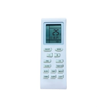Generic AC Remote No.18A No Backlight Voltas AC Remote Control (White) Generic AC Remote No.18A No Backlight Voltas AC Remote Control (White)