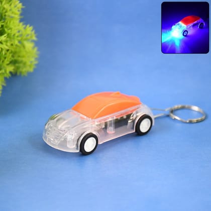 Mini Car Shape LED Keychain Light +(1 Pc, Random Color)