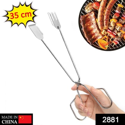 Multi functional Metal BBQ Clip Tongs Clamp for Garbage Charcoal Serving Tools