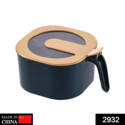 Four Grid Spice Storage Seasoning Box