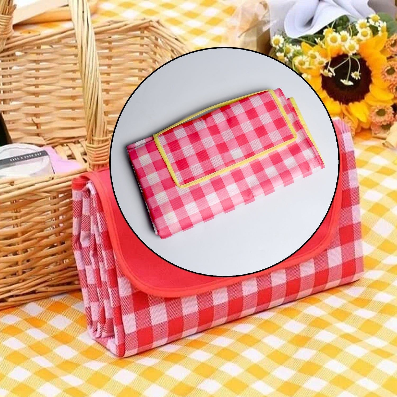 Mat, Picnic Blanket Beach Mat Waterproof Blanket Foldable Picnic, Beach, Camping