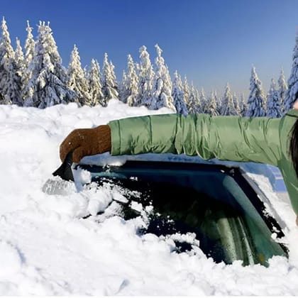 Ice Scraper for Car Windshield & Windows
