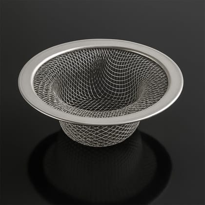 Stainless Steel Kitchen Sink Strainer (2 Pc Set)