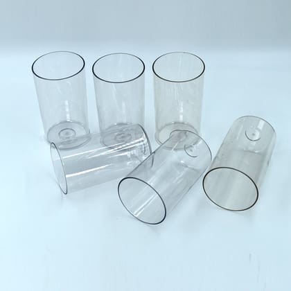 Ganesh Classic Plastic Glass Set of-6 (Each Glass 350ml) Ganesh Classic Plastic Glass Set of-6 (Each Glass 350ml)