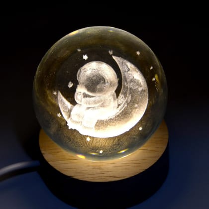 Astronaut Ball Night Light Lamp Decorative Lamp For Living Room Decor (1 Pc)assorted colour
