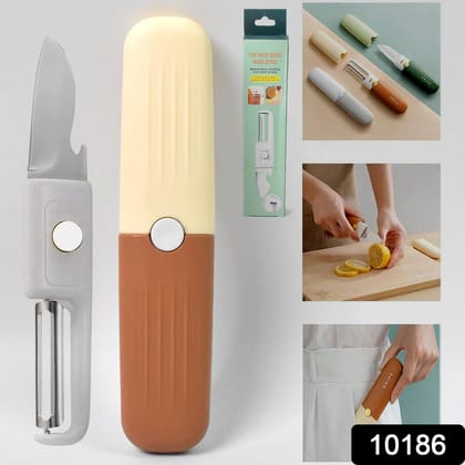 2 in 1 Knife, Multifunctional peeler fruit knife (1 Pc) 2 in 1 Knife, Multifunctional peeler fruit knife (1 Pc)
