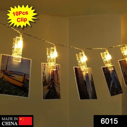 Fairy Warm White Clip Lights for Photos (10 Pcs Clip)