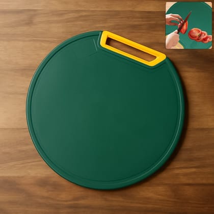Round Multipurpose 32x32 cm Anti-Slip Cutting Boar (1 Pc)
