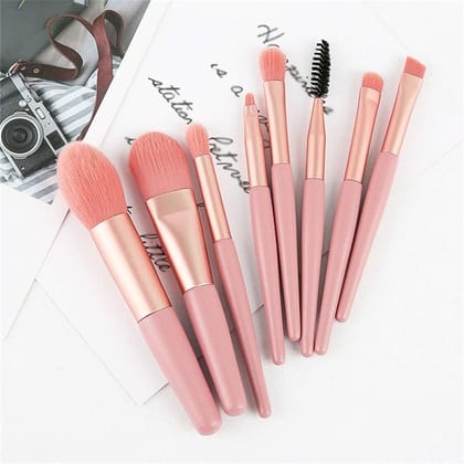 Premium Makeup Brush Set (8 Pcs Set / Mix Color)