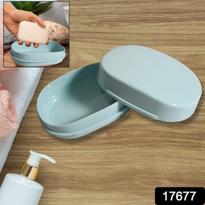 Soap Container, Soap Box Household Kitchen and Bathroom Can Use PP Material Drain Box, Soap Dish,&nbsp;for Bathroom Shower Home Outdoor Camping ,Sabudani&nbsp;(1 Pc)
