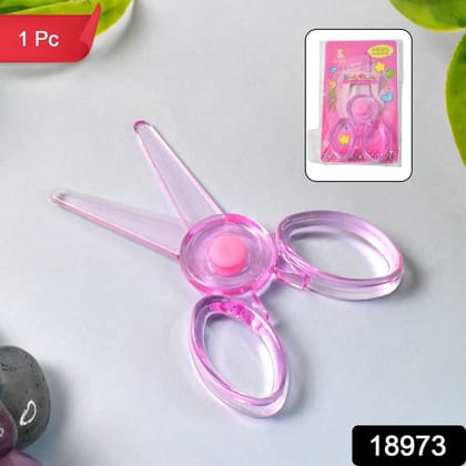 Plastic Child-Safe Scissor (1 Pc / Mix Color)