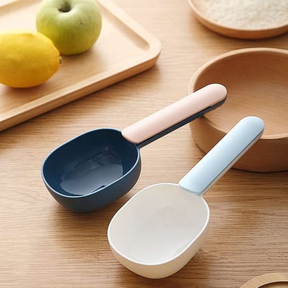 Large Plastic Measuring Spoons Flour Scoops for Home Kitchen (1 Pc)