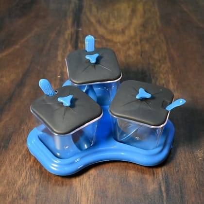 3 Pc Dining Set used as a cutlery set for serving food purposes and sweet  and all in all kinds of household and official places etc. | Assorted Colour