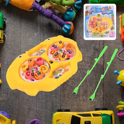 Fishing Game for Kids, Include 12 Pieces Fishes and 2 Fishing Rod, (1 Set) Fishing Game for Kids, Include 12 Pieces Fishes and 2 Fishing Rod, (1 Set)