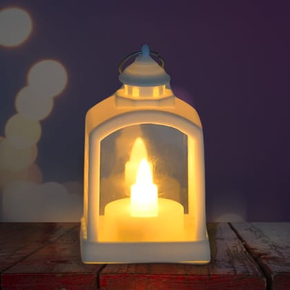 Smokeless Led Light Lantern Lamp, Diwali (1 Pc) Smokeless Led Light Lantern Lamp, Diwali (1 Pc)