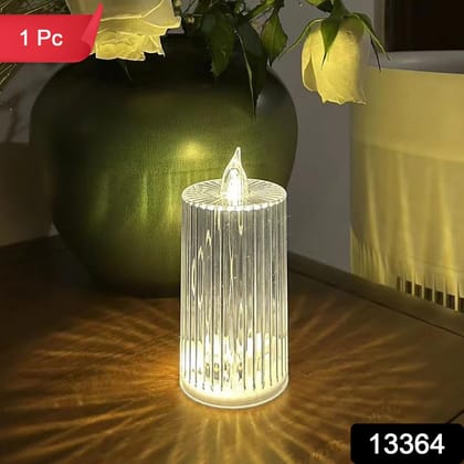 Flameless and Smokeless Decorative Candles LED Tea Light, Diwali (1 Pc)