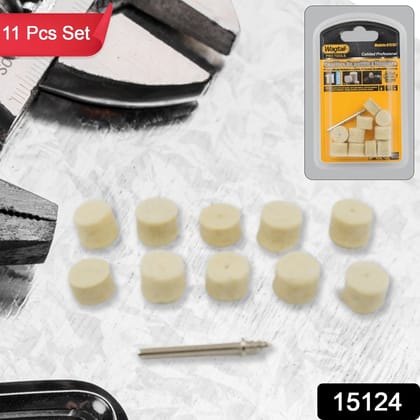 Rotary Tool Accessory Wool Felt Polishing Pad Felt (11 Pcs Set) Rotary Tool Accessory Wool Felt Polishing Pad Felt (11 Pcs Set)