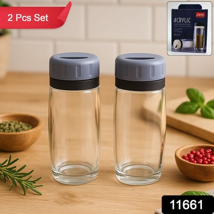 Apex Acrylic Salt and Pepper Shaker Set of 2 | Assorted Colour