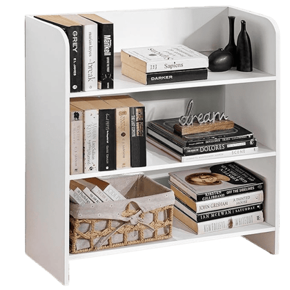 Engineered Wood Bookcase with 3 Tier Books Storage Organizer for Kids Multipurpose Shelves for Home, Office, School, Study Room Open Display & Utility_assorted colour Engineered Wood Bookcase with 3 Tier Books Storage Organizer for Kids Multipurpose Shelves for Home, Office, School, Study Room Open Display & Utility_assorted colour
