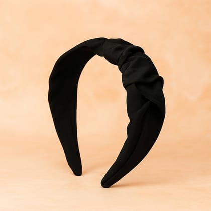 Women’s Ribbed Texture Knot Design Hairband (1 Pc / Mix Design)