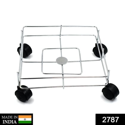 Ss Square Oil Stand For Carrying Oil Bottles And Jars Easily Without Any Problem.