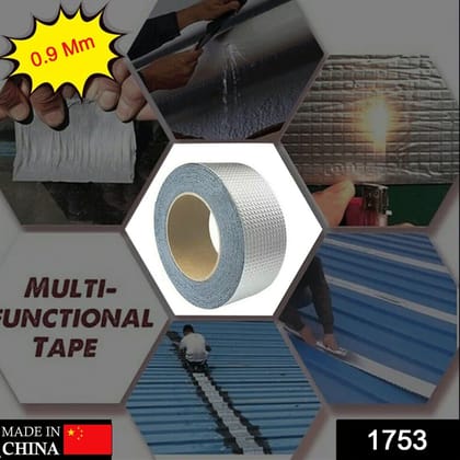 Self-Adhesive Heat-Resistant Aluminum Foil Tape – High-Temperature Insulation Duct Roll (0.9mm)