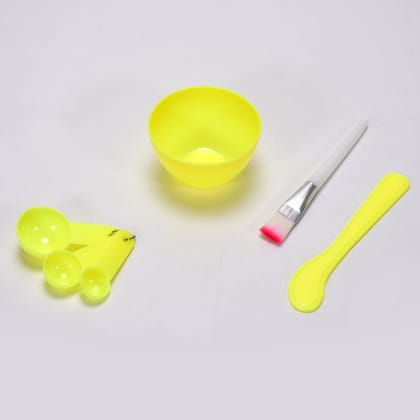 Facial Mask Bowl Set for Girls (6-Pcs)
