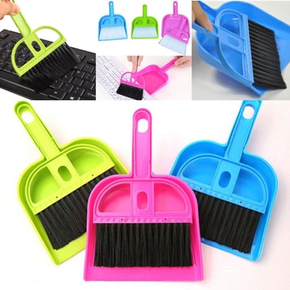 Mini Dustpan with Brush Broom Set for Multipurpose Cleaning, Supdi - 2 pcs