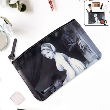 Stylish Multipurpose Makeup & Stationery Bag (19x12cm & 1pc)