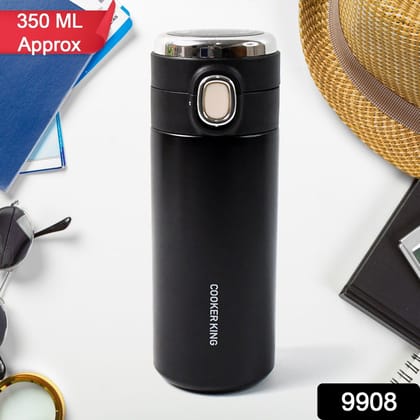 Stainless Steel Insulated Vacuum Bottle With Insulated Cap Lock (350ml) Approx Stainless Steel Insulated Vacuum Bottle With Insulated Cap Lock (350ml) Approx
