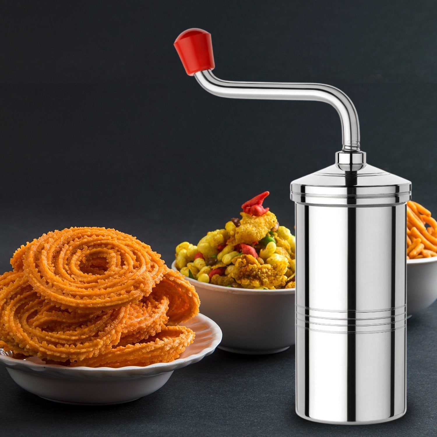 Stainless Steel Sev Sancha Machine / Muruku Maker