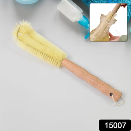 13 inch Bottle Brush, Bristle Brush with&nbsp; Wood Handle, Washing Brush with Wooden Handle, Kitchen Cleaning Tool, Brushes for Dish, Tumbler, Teapot, Cup, Pan