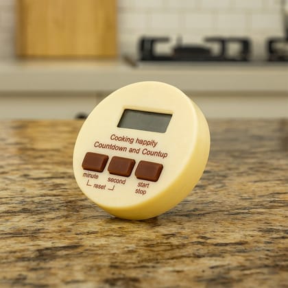DIGITAL KITCHEN TIMER WITH ALARM | STOP WATCH TIMER FOR KITCHEN | KITCHEN TIMER WITH MAGNETIC STAND |TIMER CLOCK FOR STUDY