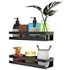 Magnetic Spice Rack Set of 2 - Black Metal Organizer_assorted colour